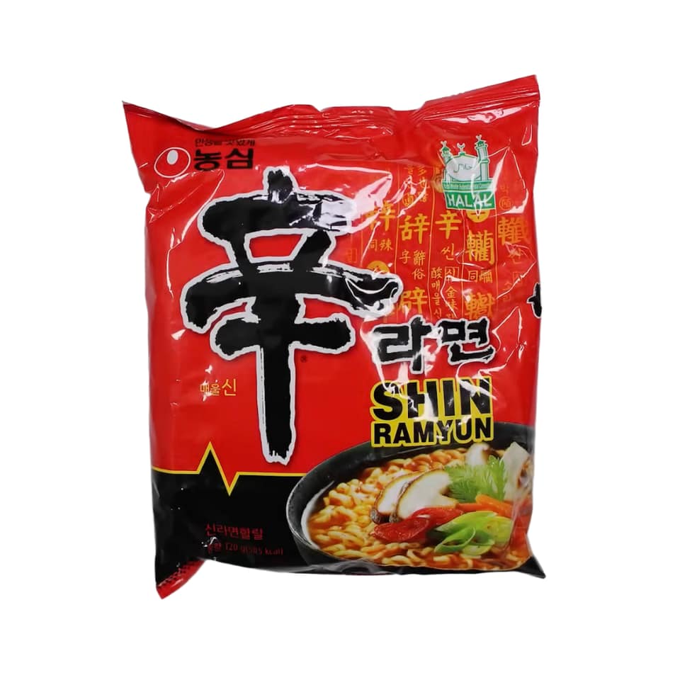 할랄 신라면 (Halal Shin Ramyun) 120g, 20개