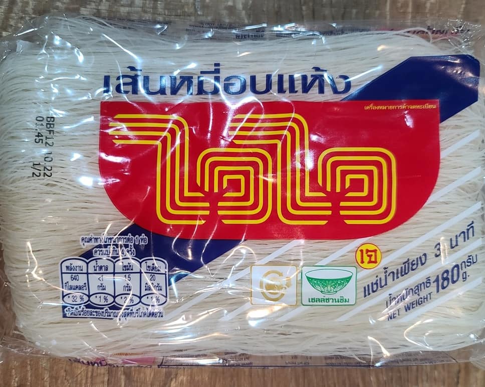 WAIWAI vermicelli noodles (와이와이 버미셀리 쌀국수), 180g