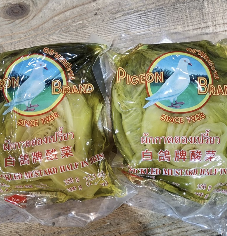 [태국 갓김치] Pigeon Brand 갓절임 350g, 1개